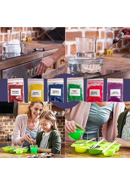 F Tarzı Renk Dıy Mum Balmumu Pigment Renklendirici Toksik Olmayan Soya Pigment Mum Boyası Balmumu Mum Kokulu X2D8 Yapımı Için (Yurt Dışından) modelleri