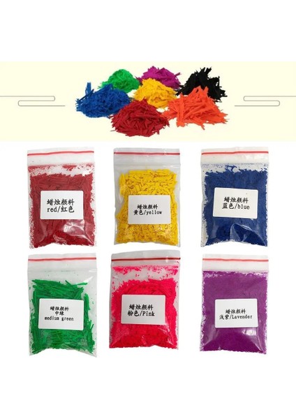 F Tarzı Renk Dıy Mum Balmumu Pigment Renklendirici Toksik Olmayan Soya Pigment Mum Boyası Balmumu Mum Kokulu X2D8 Yapımı Için (Yurt Dışından) indirimleri