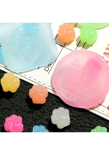 Yeşil Tarzı Karanlıkta Glow Emaye Mühür Kedi Pençesi Şekilli Balmumu Parçacıkları Renk Karıştırma Yaratıcı Diy El Hesabı Mum Mühür Makaleleri (Yurt Dışından)