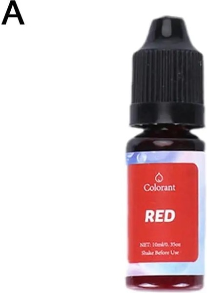 Bir Stil 24 Renk 10 ml Regments Dıy Uv Epoksi Reçine Kalıp Mum Sabun Boya Renklendirici Dıy Kokulu Mum Renk Özü Sabunu Soya Balmumu (Yurt Dışından)