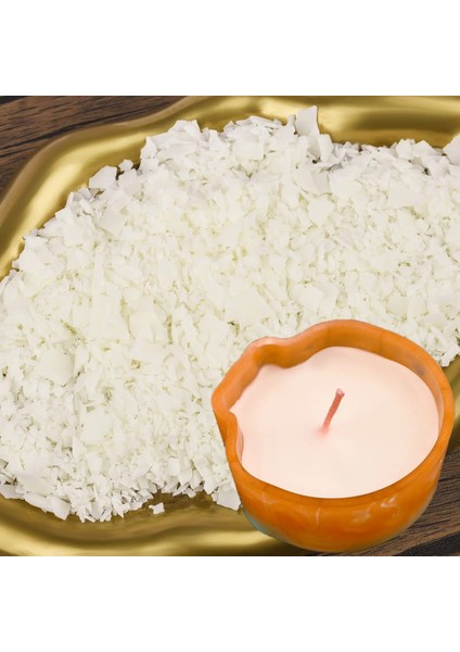 Bordo Tarzı Doğal Soya Balmumu Boncuk Pul Kokulu Mum Malzemesi Katkısız Dıy Dumansız Mum Yapımı Malzemeleri Soya Balmumu G (Yurt Dışından) fırsatları