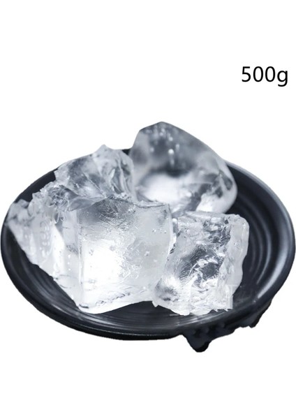 500G Tarzı Kristal Şeffaf Jöle Balmumu Aromaterapi Mum Hammadde Kalıptan Çıkarılabilir Soya Mum Parafin Yapımı Diy Malzemeleri (Yurt Dışından)