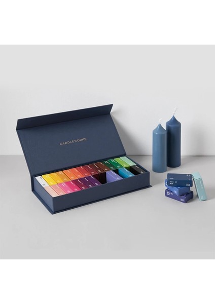 Sarı Stil 28 Renk Ithal Aromatik Mum Katı Boya Öğrenci El Yapımı Yaratıcı Dıy Mum Yapımı Özel Pigment Blok (Yurt Dışından) fırsatları