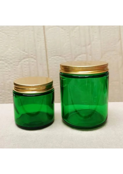 WS3532-D2-100ML Stili Ncandles Kavanoz Mum Fincan Kapaklı Kavanoz Şamdan Tütsü Mum Yeşil Bardak Mum Yapımı Malzemeleri Mum Kavanoz Cam M (Yurt Dışından) modelleri