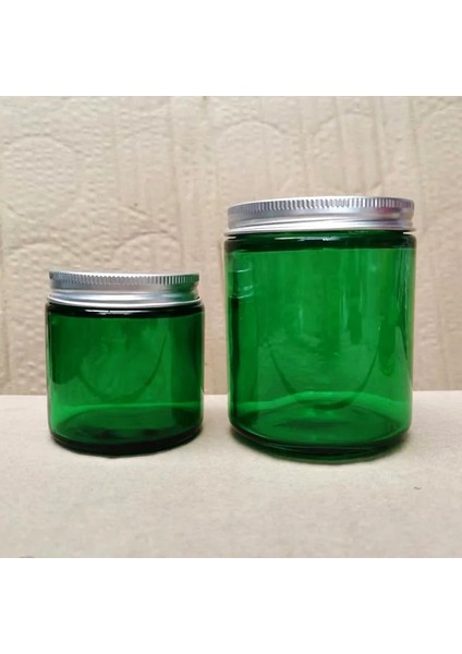 WS3532-D2-100ML Stili Ncandles Kavanoz Mum Fincan Kapaklı Kavanoz Şamdan Tütsü Mum Yeşil Bardak Mum Yapımı Malzemeleri Mum Kavanoz Cam M (Yurt Dışından) fırsatları
