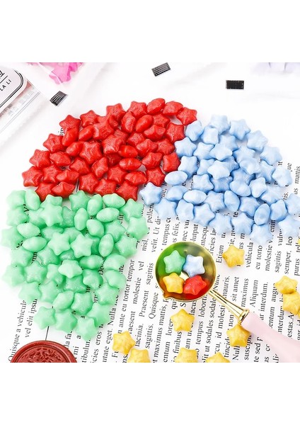 Zhizuijinmi Tarzı Göz Kamaştırıcı Flaş Pentagram Ateş Boya Balmumu Parçacıkları Parlak Damga Malzeme El Yapımı Dıy Dekoratif Aksesuarları (Yurt Dışından) fırsatları