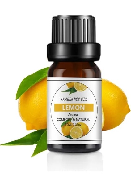 Limon Tarzı 10 ml Koku Yağı Mum Sabunu Yapımı Uçucu Yağlar Için 33 Lezzet Difüzör Uyku Banyo Sabunu Spa Dıy Kokulu Mum Parfüm (Yurt Dışından)