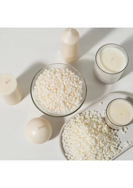 500G Tarzı Doğal Soya Balmumu Pul Kokulu Mum Hammadde 100% Katkısız Dıy Dumansız Mum Soya Balmumu Yapımı El Sanatları Malzemeleri (Yurt Dışından) modelleri