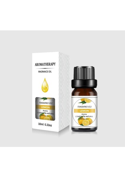 Mingjing Shop3 Limon Tarzı 10 ml Suda Çözünür Bitki Esansiyel Yağı Nemlendirici Aromaterapi Makinesi Için Özel Çok Sahneli Koku Ev Ürünleri (Yurt Dışından)