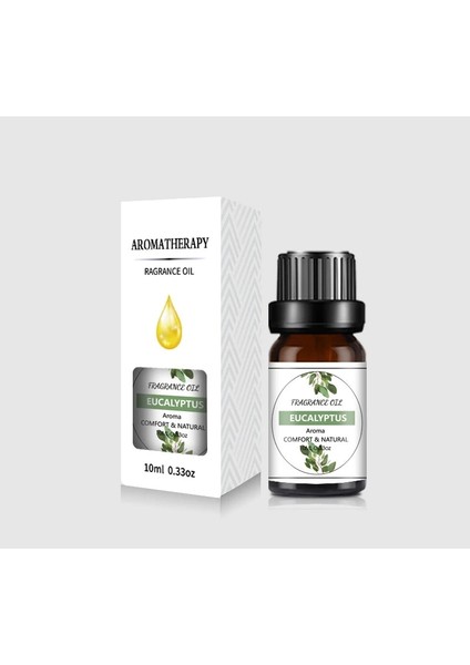 Okaliptüs Tarzı 10 ml Suda Çözünür Bitki Esansiyel Yağı Nemlendirici Aromaterapi Makinesi Için Özel Çok Sahneli Koku Ev Ürünleri (Yurt Dışından)