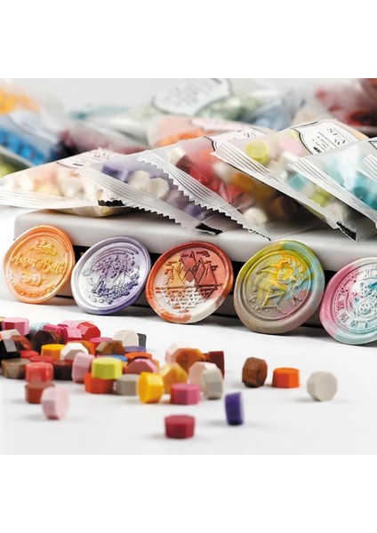 Kırmızı Stil Çanta Retro Mühür Mumu Renkli Balmumu Boncuk Scapbooking Sekizgen Sızdırmazlık Damga Zarf Mektup Düğün Davetiyesi Dıy Kaynağı (Yurt Dışından) indirimleri