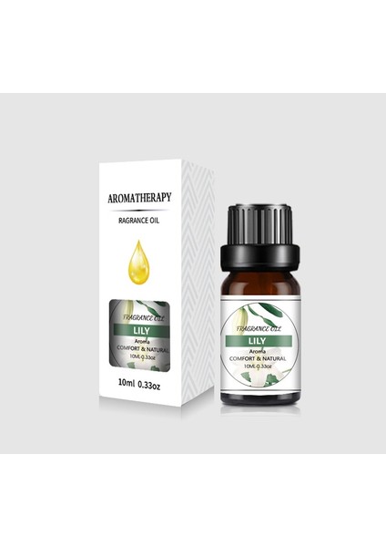 Zambak Tarzı 10 ml Suda Çözünür Bitki Esansiyel Yağı Nemlendirici Aromaterapi Makinesi Için Özel Çok Sahneli Koku Ev Ürünleri (Yurt Dışından)