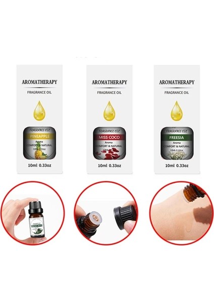 Zambak Tarzı 10 ml Suda Çözünür Bitki Esansiyel Yağı Nemlendirici Aromaterapi Makinesi Için Özel Çok Sahneli Koku Ev Ürünleri (Yurt Dışından)