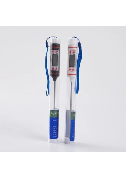 Siyah Stil 15CM Uzun Problu Dijital Termometre, Mum Yapımı Kitleri, Sıvı Soya Parafin Balmumu Ölçüsü, Fırında Süt Et Barbeküsü (Yurt Dışından) fırsatları