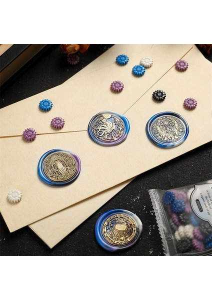 No.14 Tarzı Çoklu Renk Sızdırmazlık Balmumu Pullar Balmumu Boncuk Scrapbooking Malzemeleri Düğün Doğum Günüpartidıy Davetiye Damga Süslemeleri (Yurt Dışından) indirimleri