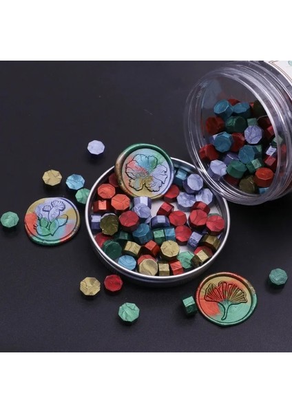 25-30G Tarzı Çanta Vintage Mühür Mumu Mix Renk Balmumu Boncuk Yeni Renk Sekizgen Mühür Pullar Zarf Düğün Davetiyeleri Dıy Malzemeleri (Yurt Dışından)