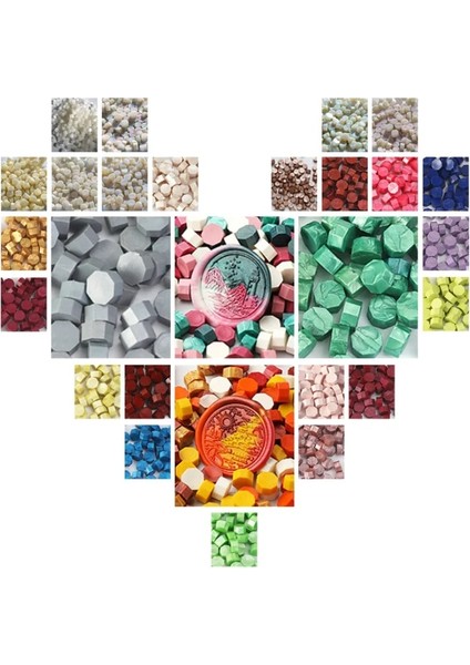 No.7 Tarzı Çanta Retro Mühür Mumu Granül Sızdırmazlık Damga Zarf Düğün Parti Davetiyesi Hediye Paketi Scrapbooking Dıy Dekorasyon (Yurt Dışından)