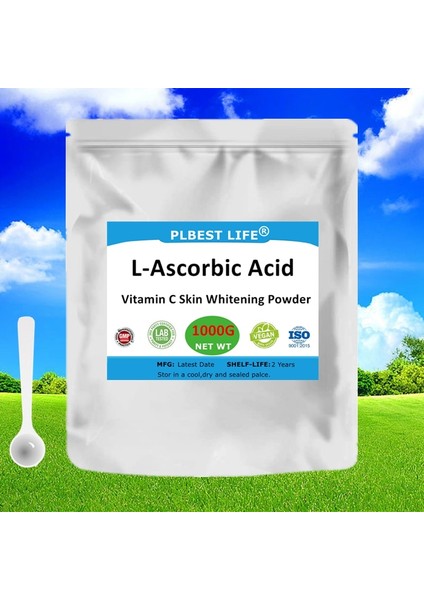 200G Tarzı % 100 Saf Doğal L-Askorbik Asit Tozu Kozmetik Sınıfı Vitamkin Beyazlatma (Yurt Dışından) fırsatları