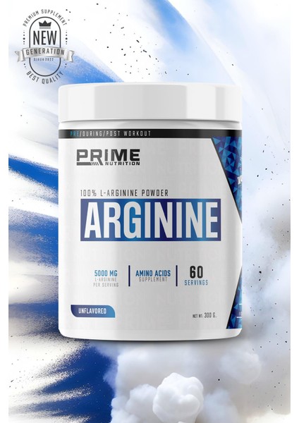 Prime Nutrition L-Arginine 300 Gram