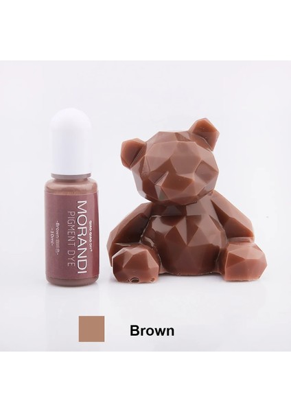 Kahverengi Tarzı Silikon Dünya 10 ml 24 Renk Alayları Dıy Uv Epoksi Reçine El Sanatları Morandi Boya Mürekkep Renklendirici Takı Yapımı Malzemeleri Araçları (Yurt Dışından)