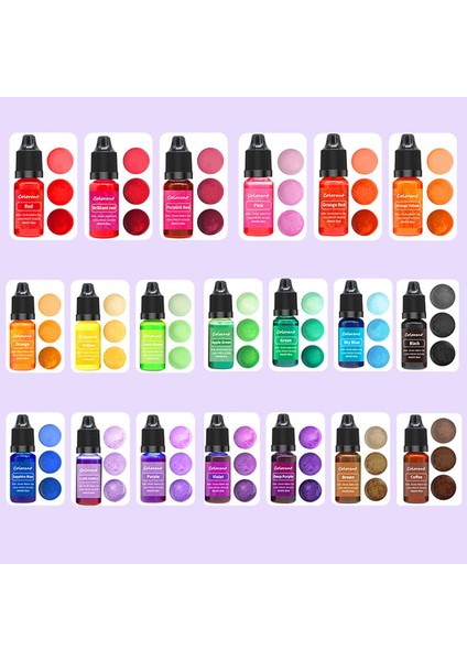 No.3 Tarzı 10 ml Mum Boyaları Pigment Sıvı Renklendirici Balmumu Pigment Boya Mumlar Aromaterapi Dıy Sabun Mum Yapımı Malzemeleri El Sanatları (Yurt Dışından) modelleri