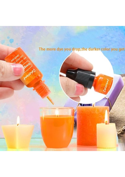No.3 Tarzı 10 ml Mum Boyaları Pigment Sıvı Renklendirici Balmumu Pigment Boya Mumlar Aromaterapi Dıy Sabun Mum Yapımı Malzemeleri El Sanatları (Yurt Dışından) indirimleri