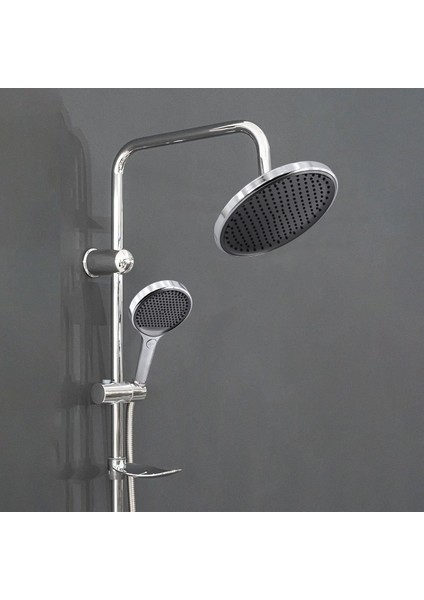 Robot Tepe Duş Seti Takımı Shower Yağmurlama Yuvarşal Lüx Banyo Masaj Duş Başlığı Sistemi Krom fiyatları