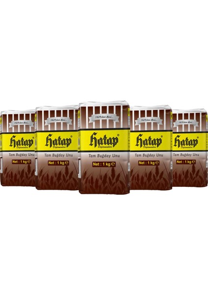 Tam Buğday Unu 5 x 1 kg