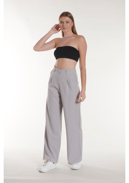 Gri Palazzo Pantolon fiyatları