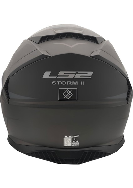 Storm 2 Fıst Mat Siyah Kask