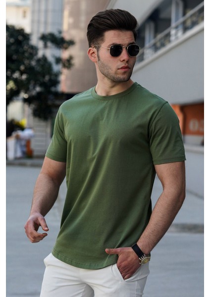 Haki Erkek Tişört 4951 modelleri
