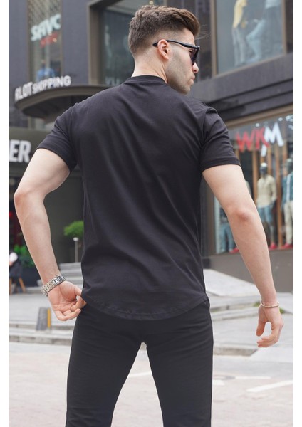 Siyah Polo Yaka Basic Erkek Tişört 6132 fiyatları