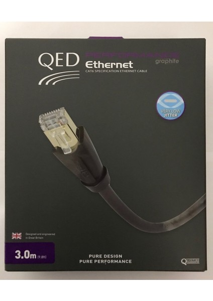 Qe6803 QedPerformance Graphite Ethernet Kablosu 3m fırsatları