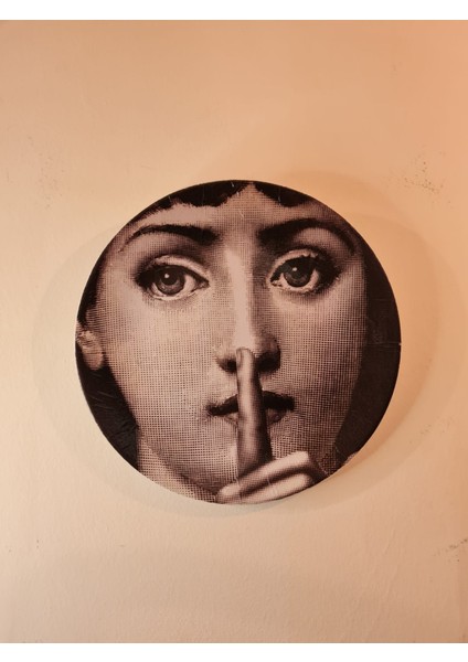 Duvar Dekorasyon Tabağı (Duvara Asılabilir Durumda)(Porselen)