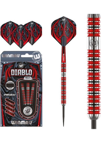 Diablo %90 Tungsten Çelik Uçlu Dart Oku