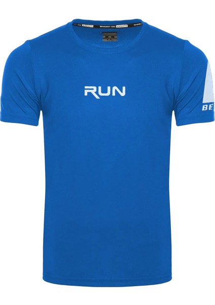 Erkek Nem Emici Hızlı Kuruma Performans Running Spor T-Shirt