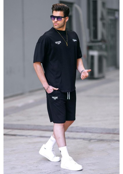 Siyah Erkek Şort Takımı 5937 fiyatları