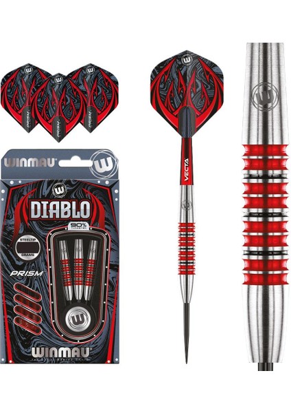 Diablo %90 Tungsten Çelik Uçlu Dart Oku