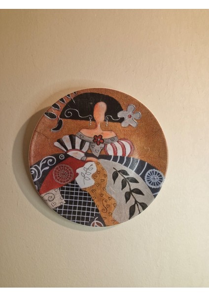 Duvar Dekorasyon Tabağı (Duvara Asılabilir Durumda)(Porselen) fiyatları