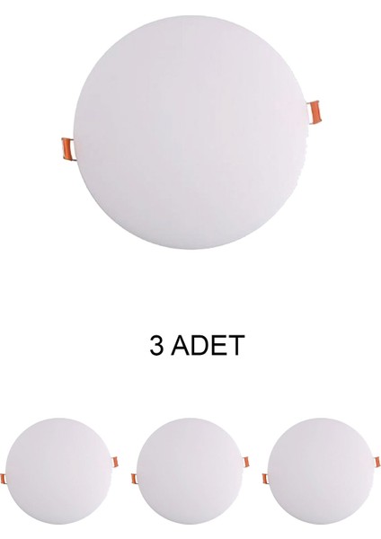 CT-5663 x Plus LED Panel 35W Beyaz Işık - 3 Adet