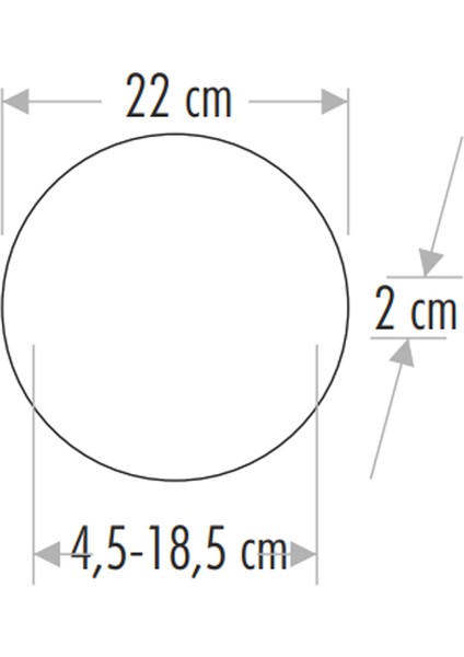 CT-5663 x Plus LED Panel 35W Beyaz Işık - 3 Adet fiyatları