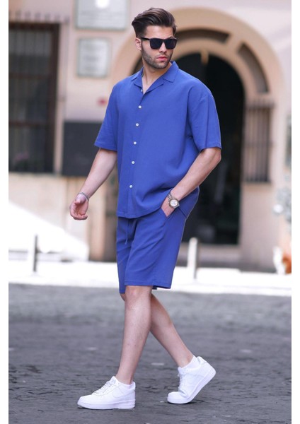 Saks Basic Erkek Şort Takımı 6729