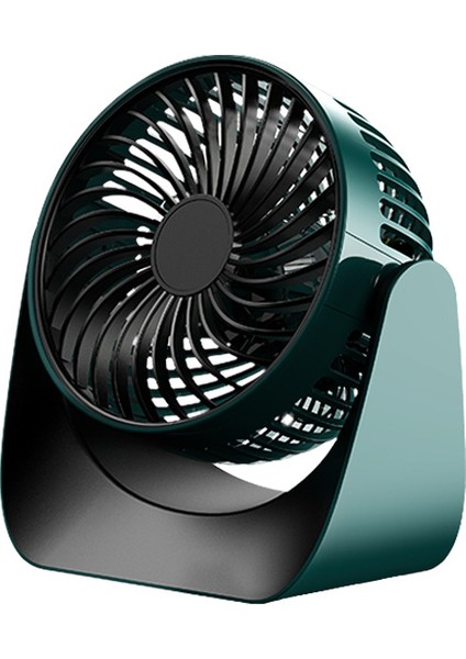 Mini USB Küçük Fan Ofis Sessiz Şarj Edilebilir Masaüstü Sessiz Fan C (Yurt Dışından)