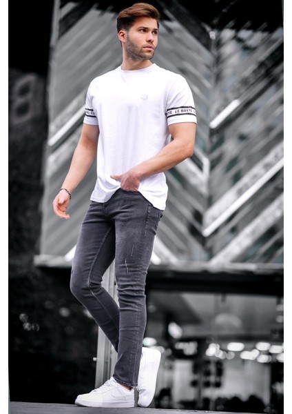 Füme Slim Fit Erkek Jean 6867 fırsatları