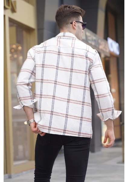 Ekru Regular Fit Oduncu Gömlek 5556 fiyatları