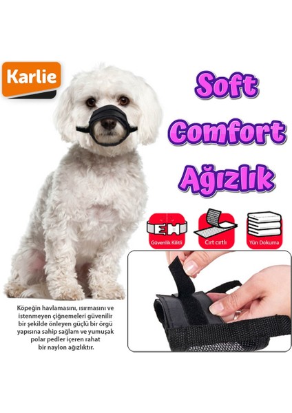 Soft Ağızlık 30-42Cm Siyah
