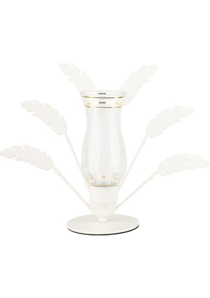 Beliz Camlı Metal Aksesuar Beyaz fiyatları