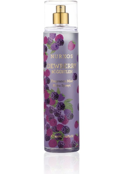 9076 Dewberry Böğürtlen 250 ml Kadın Erkek Koku Vücut Spreyi 8681124690760