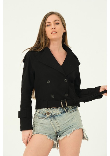 Oversize Kısa Trençkot fiyatları