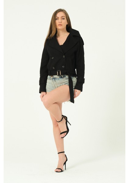 Oversize Kısa Trençkot indirimleri